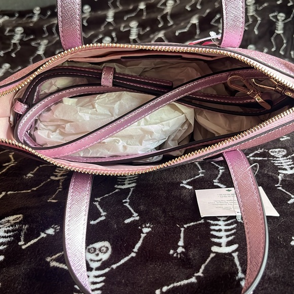 Kate spade glitter bag with matching wallet - Picture 3 of 9